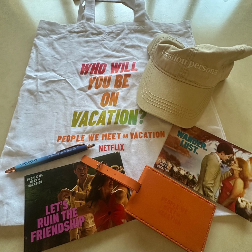 Emily Henry Netflix People We Meet on Vacation merch